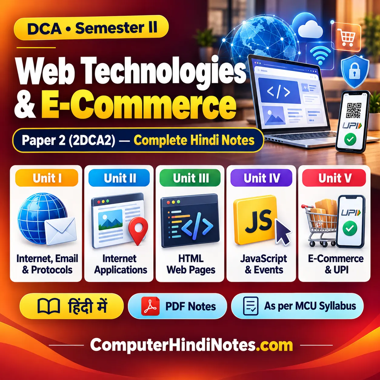 Web Technologies and E-Commerce (2DCA2)